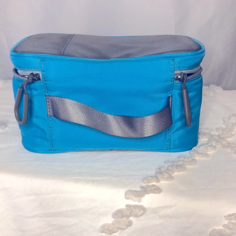ABBVIE blue traveling medicine carrying case for Humira.